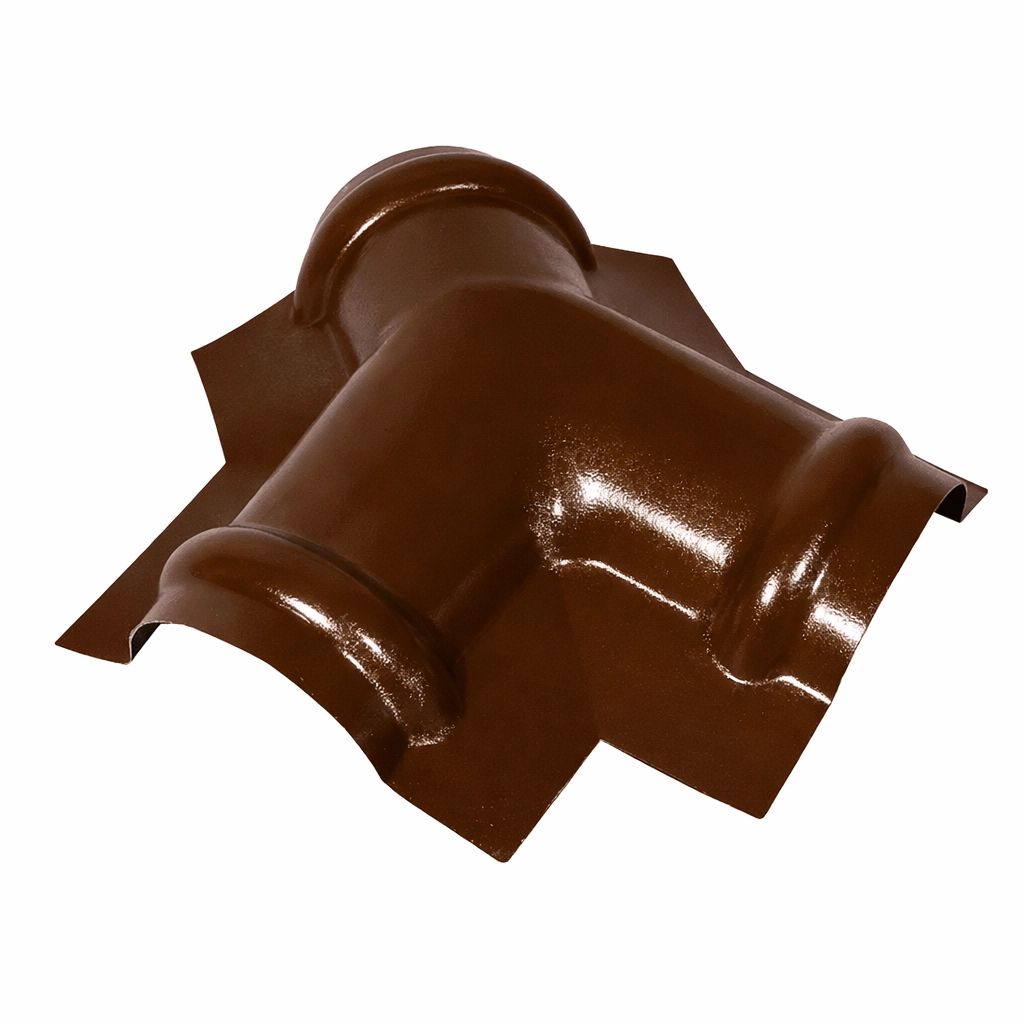 Тройник - кафяв