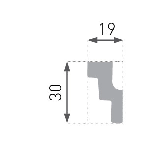 Декоративен перваз E-17