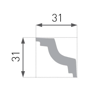 Декоративен перваз E-28
