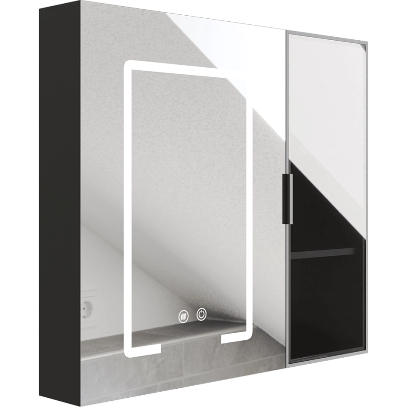 ПВЦ долен и горен шкаф с LED огледало против запотяване Z-2068