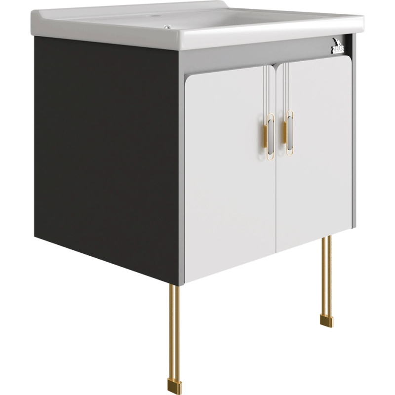 ПВЦ долен и горен шкаф с LED огледало против запотяване Z-2058