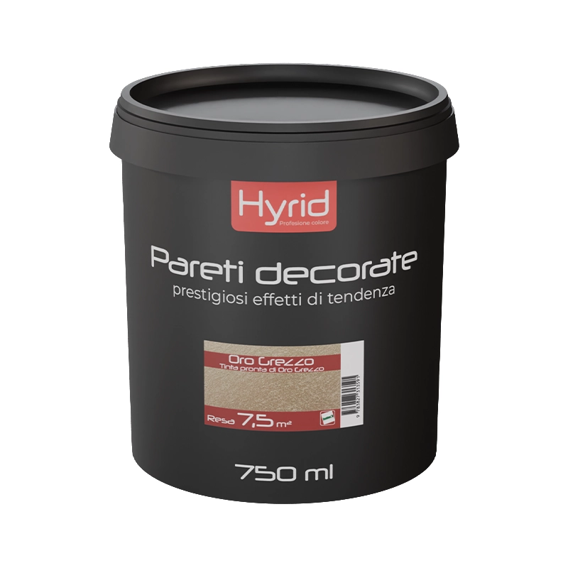 Италианска пясъчна металическа мазилка Oro Grezzo Hyrid