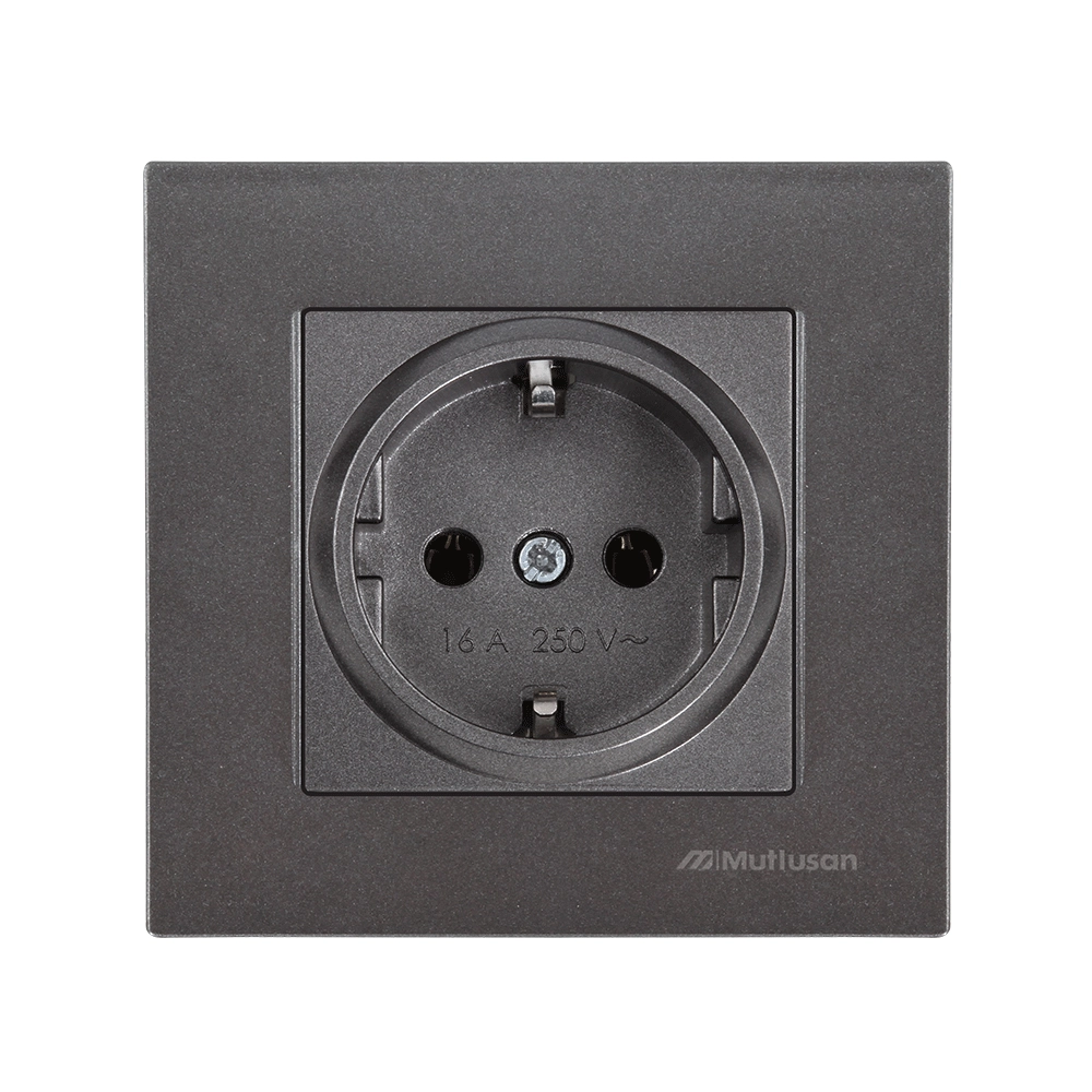 Единичен контакт 16A Фюме Rita Mutlusan