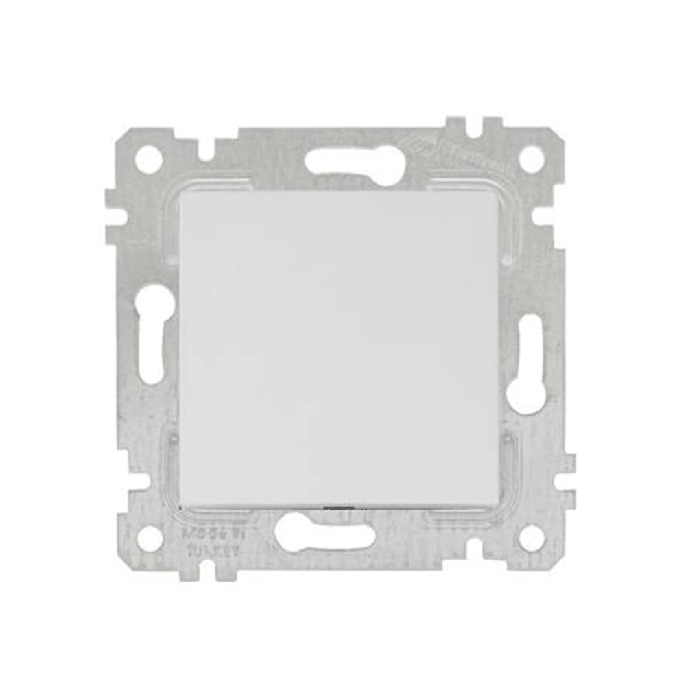 Механизъм за единичен ключ Схема 1 Бял Rita Mutlusan