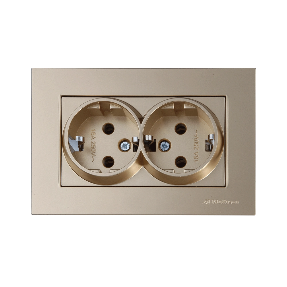 Двоен шуко контакт 16А Доре Rita Mutlusan