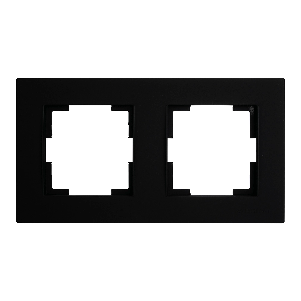 Двойна хоризонтална рамка Черна Rita Mutlusan