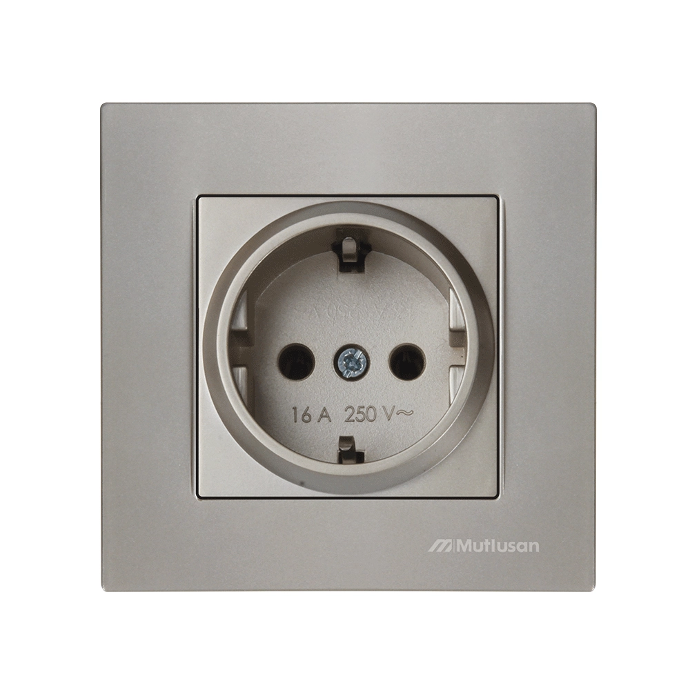 Единичен контакт 16A Титан Rita Mutlusan