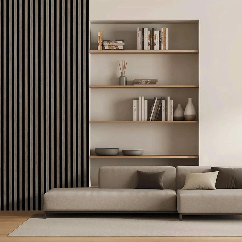 Акустичен панел от MDF 60x275см Винтидж + ПОДАРЪК: Монтажно лепило