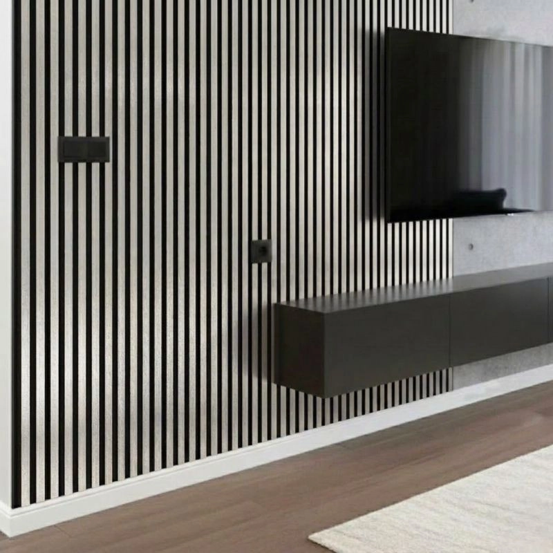 Акустичен панел от MDF 60x275см Силвър + ПОДАРЪК: Монтажно лепило