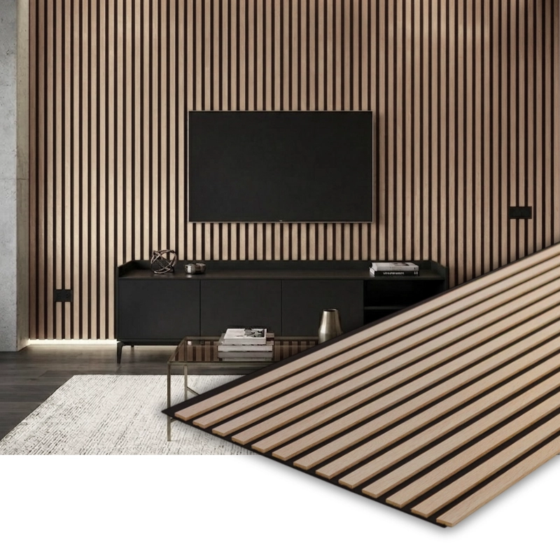 Акустичен панел от MDF 60x275см Сономо + ПОДАРЪК: Лепило
