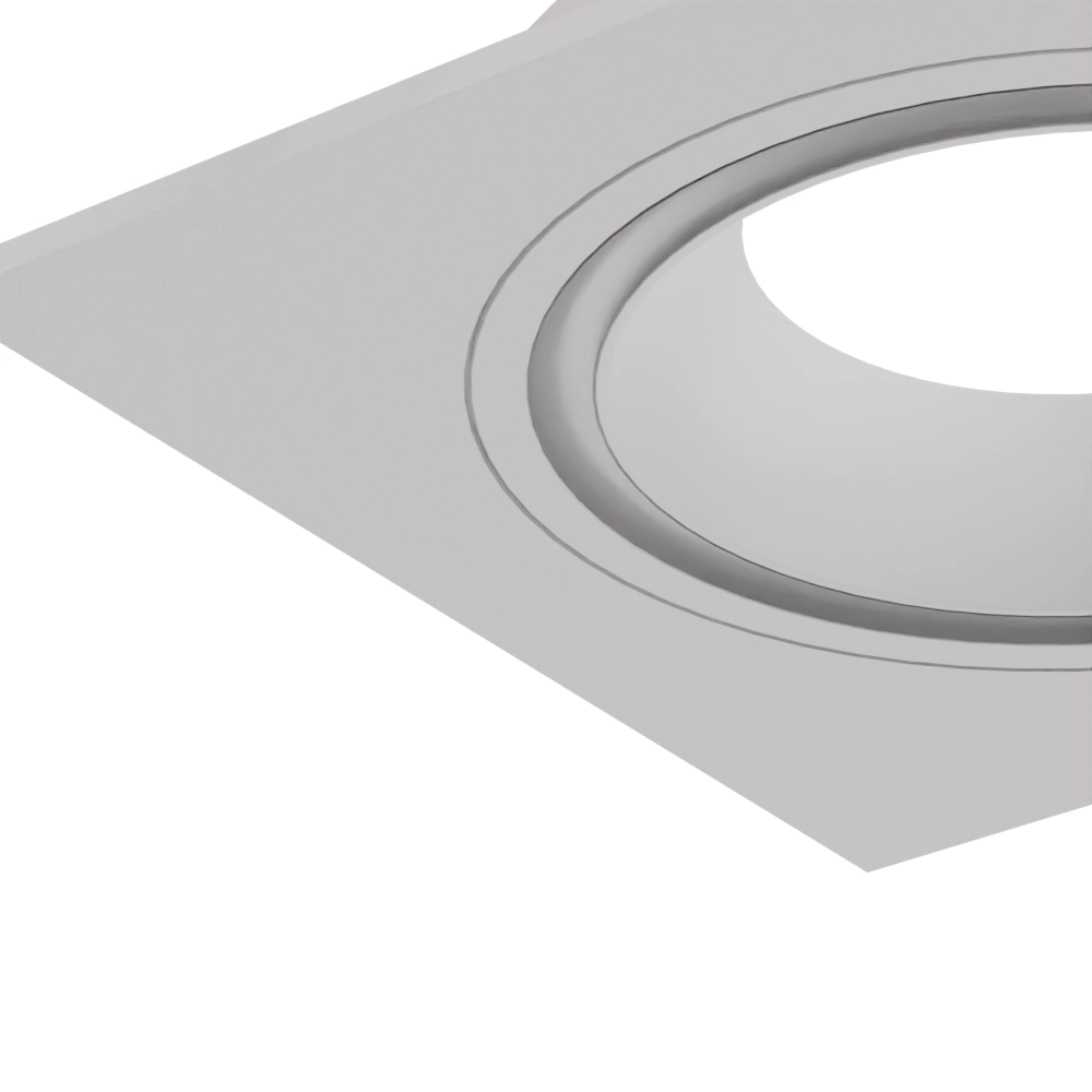 Алуминиева луна бяла квадрат