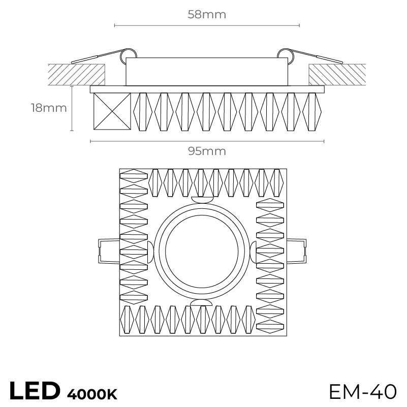 Кристална луна Квадрат